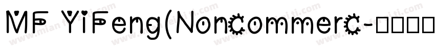 MF YiFeng(Noncommerc字体转换